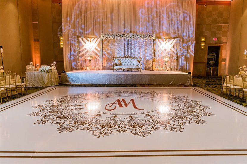Grand Celebration Wedding Floor Wrap